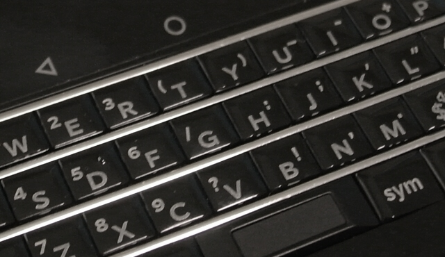 blackberryキーボード
