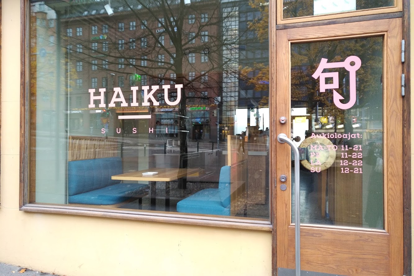 ヘルシンキの寿司屋