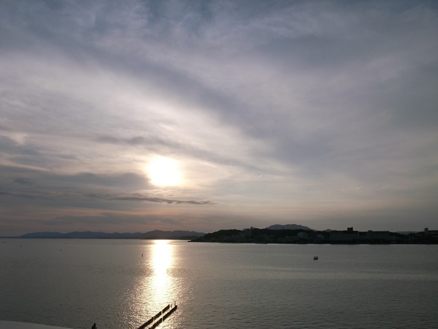 宍道湖夕日綺麗感想