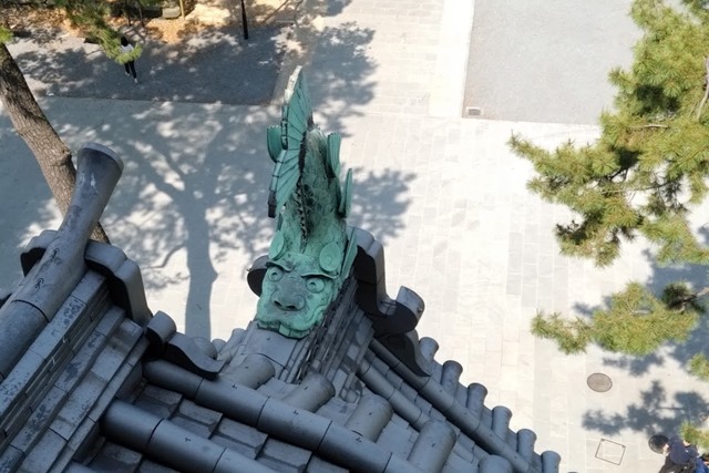 小倉城の鯱